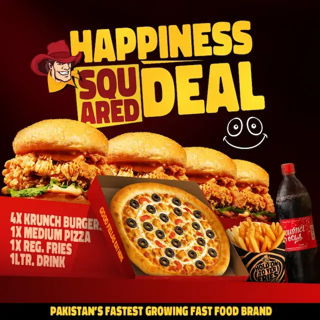 a food on a table